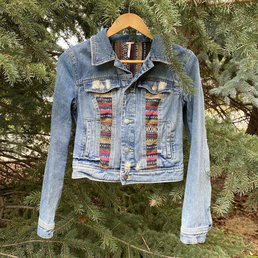 Free People Baja Denim Jacket